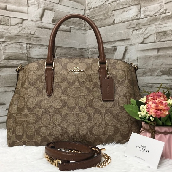 Coach Handbags - 👜 COACH 🌺SAGE CARRYALL 11 1/2"